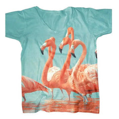 Flamingos Tee - T-Shirt